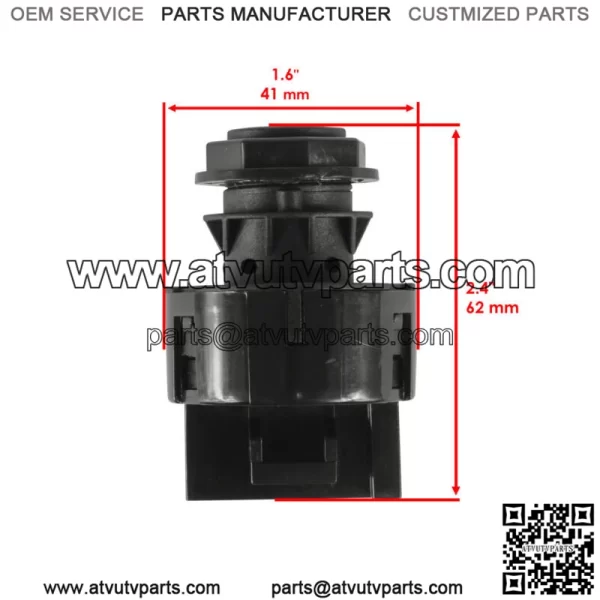 Ignition Key Switch for Polaris RZR XP 4 1000 Turbo 2017 / RZR Turbo EPS 2017-18 (For: Polaris) - Image 2