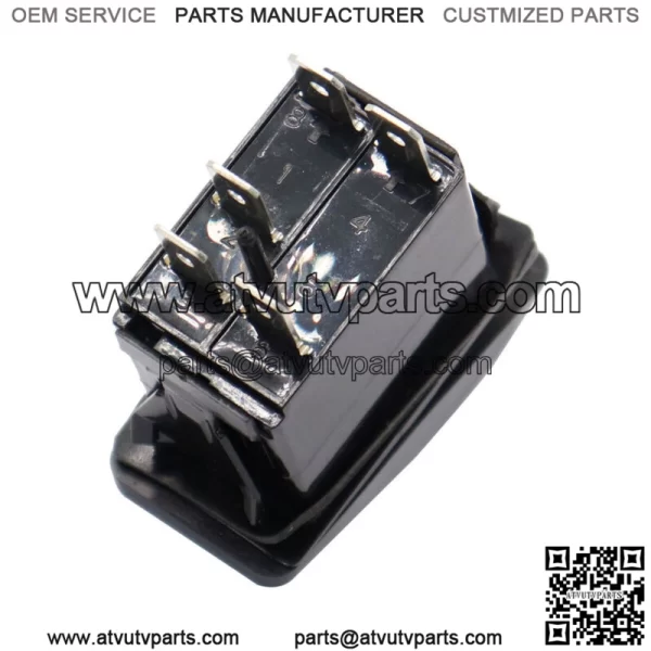 Fit CAN-AM COMMANDER MAVERICK X3 DEFENDER Horn Switch Rocker Amber Light New - Image 2