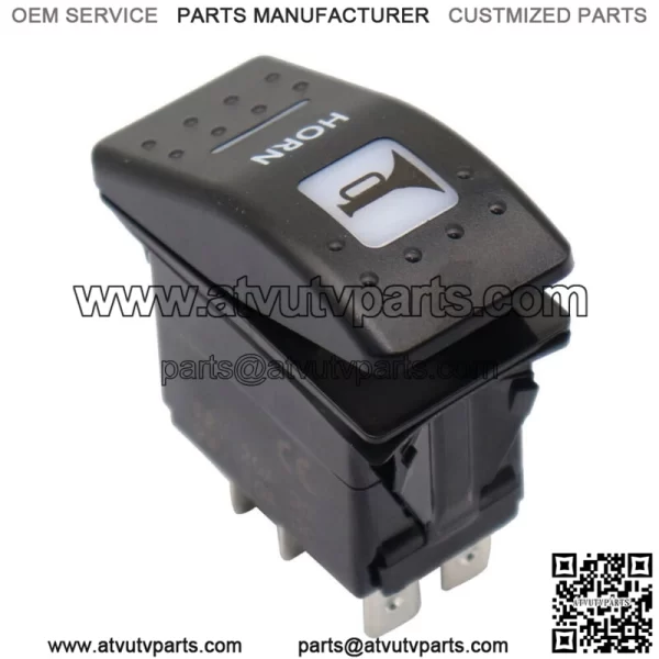 New Horn Switch Rocker Amber Light For CAN-AM COMMANDER MAVERICK X3 DEFENDER - Image 3