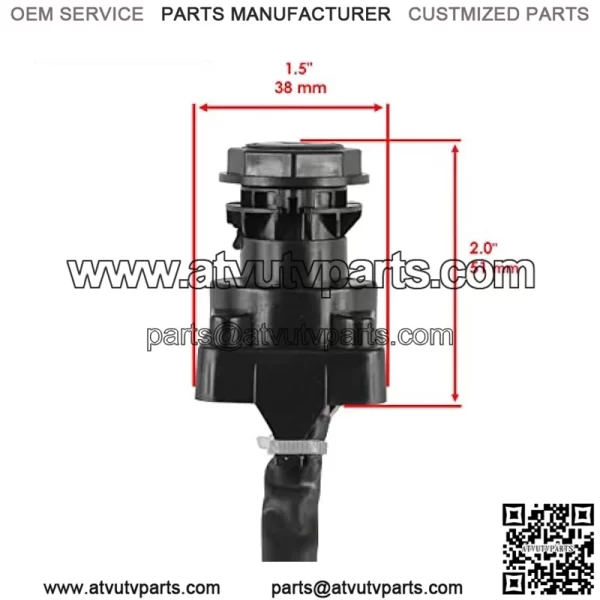 Ignition Key Switch Compatible with Suzuki Ltf400 Ltf400F Ltf400 Eiger 400 2Wd 4Wd 2002-2007 Key Switch - Image 2