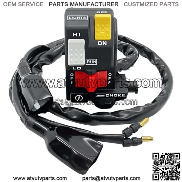 Start Kill Switch Stop Hi Lo Headlight for Honda TRX250 FourTrax 1985 1986 1987 (For: Honda) - Image 2