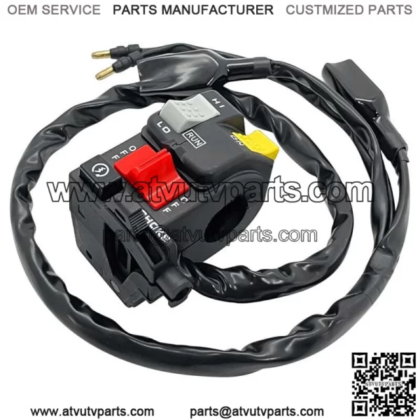 Start Kill Switch Stop Hi Lo Headlight for Honda TRX250 FourTrax 1985 1986 1987 (For: Honda) - Image 3