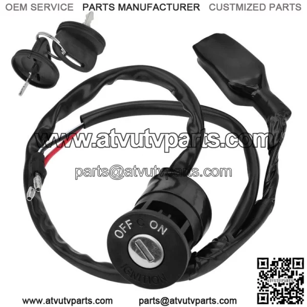 Ignition Key Switch for Honda FourTrax 250 TRX250 1985 1986 1987 35100-HA8-682 (For: Honda) - Image 2