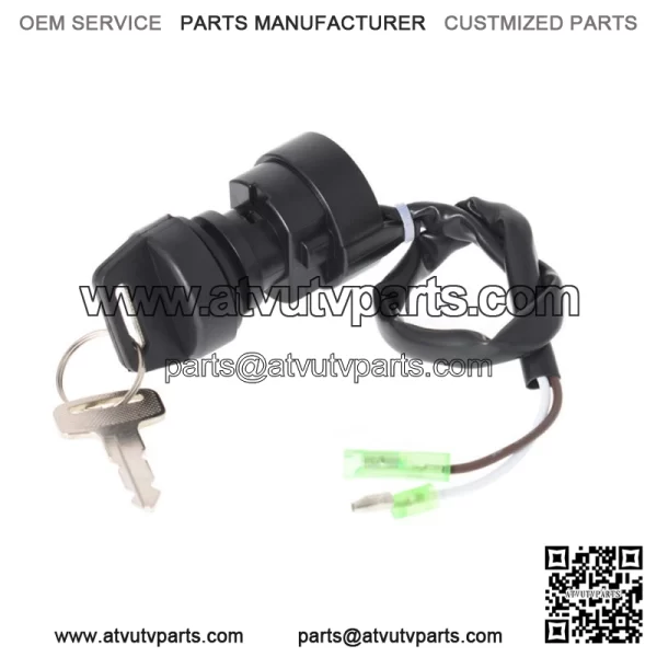 IGNITION KEY SWITCH FOR KAWASAKI BAYOU 300 KLF300 1988-2004 - Image 5