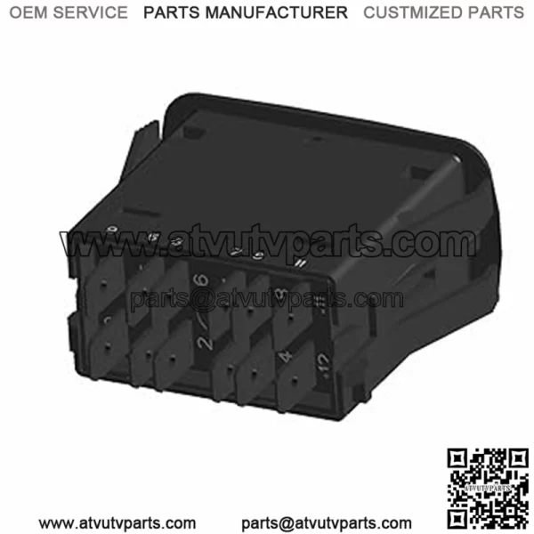 Polaris Ranger Headlight Switch,  OEM Part 4017087, Qty 1