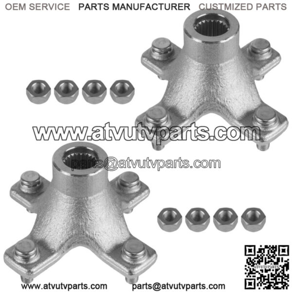 2x Rear Left Or Right Wheel Hub w/ Lug Nuts for Honda TRX250X 2009 11-2014 16-20 - Image 5