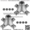2x Rear Left Or Right Wheel Hub w/ Lug Nuts for Honda TRX450R 2004-2009 - Image 5