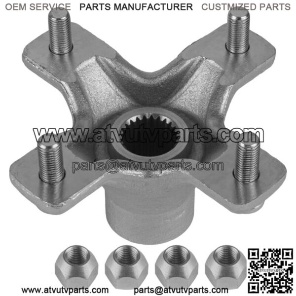 Rear Left Or Right Wheel Hub w/ Lug Nuts for Honda TRX400X 2009 2012-2014