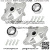 2 Rear Wheel Axle Hub W/Bearing Bolt for Polaris Sportsman 800 4X4 6X6 2007-2015