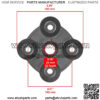 Rear L/R Wheel Hub w/ Hardware for Polaris Sportsman 500 2000-2007 NEW - Image 2