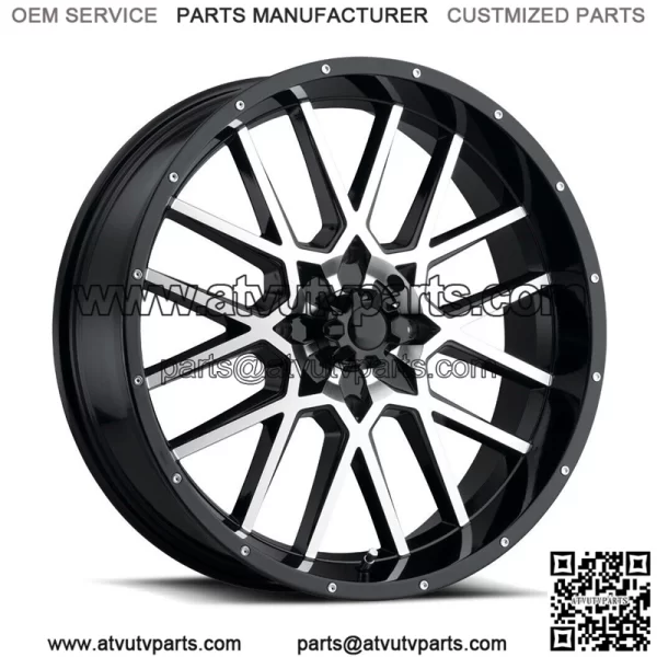 ITP Hurricane UTV Wheels/Rims Machined 18" Polaris RZR 1000 XP (4) (For: Polaris)
