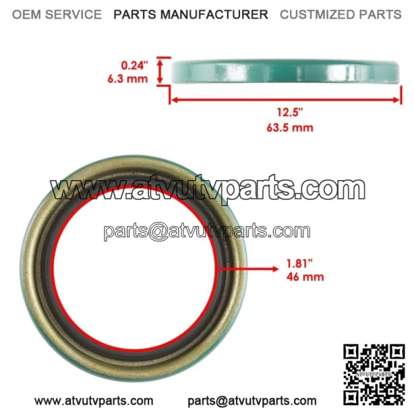 Rear Hub Repair Kit For Polaris Scrambler 500 2005-2012 - Image 3