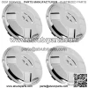Front & Rear Wheel Hub Cover for Polaris Scrambler XP 1000 EPS 2014-2022 / 4x (For: Polaris)