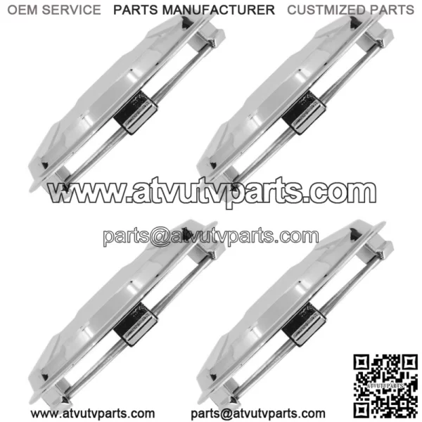 Front & Rear Wheel Hub Cover for Polaris Scrambler XP 1000 EPS 2014-2022 / 4x (For: Polaris) - Image 4