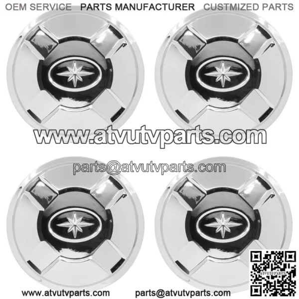 Front & Rear Wheel Hub Cover for Polaris Scrambler XP 1000 EPS 2014-2022 / 4x (For: Polaris) - Image 5