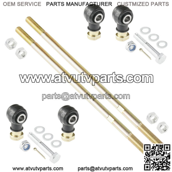 2 Tie Rod Set For Polaris Trail Boss 2000 / Trail Blazer 250 1997-2000