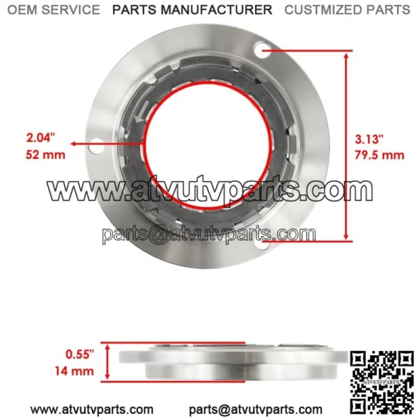 Starter Clutch Idler Gear fits Polaris Ranger XP 1000 2017 - 2021 Except Diesel (For: Polaris) - Image 3