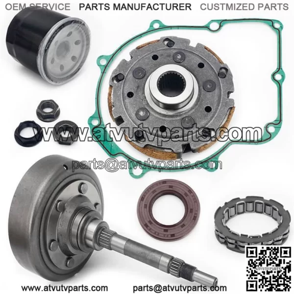 ATV UTV Wet Clutch Assy Clutch Pad Shoe Housing Gasket Bearing Oil Seal Oil Filter Assy for HiSUN UTV500 UTV700 ATV500 ATV700 - Image 2