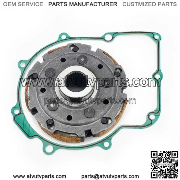 Wet Clutch Assy Flange Nuts Pad Shoe One Way Bearing Gasket for Yamaha Rhino 660 2004-2007 - Image 2