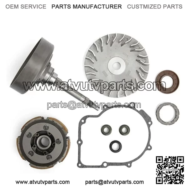 For Yamaha Rhino 660 Grizzly 660 Wet Clutch Housing, Carrier, Sheave Gasket Seal (Fits: Yamaha Rhino 660)