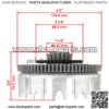 Primary Clutch Main Boss Hub Gear Basket For Yamaha Raptor 660 YFM660R 2001-2005 - Image 3