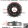 Starter Clutch & Driven Gear Reduction Gear W/Gasket for Honda TRX450ER 2006-14 - Image 3