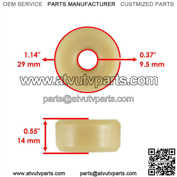 2 Secondary Clutch Roller Fits Polaris RZR XP 1000 2016 2017 2018 - 2021 3514929 - Image 2