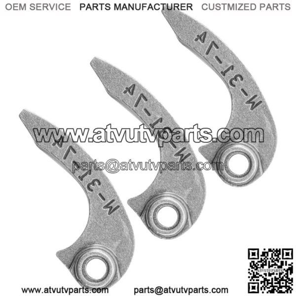 5142487 Primary Drive Clutch Weight 31-74 for Polaris / Qty 3 - Image 4