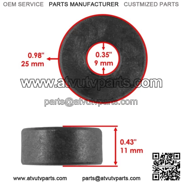 2X Secondary Clutch Rollers for Polaris Ranger Diesel 1000 2015-2018 (For: Polaris) - Image 2
