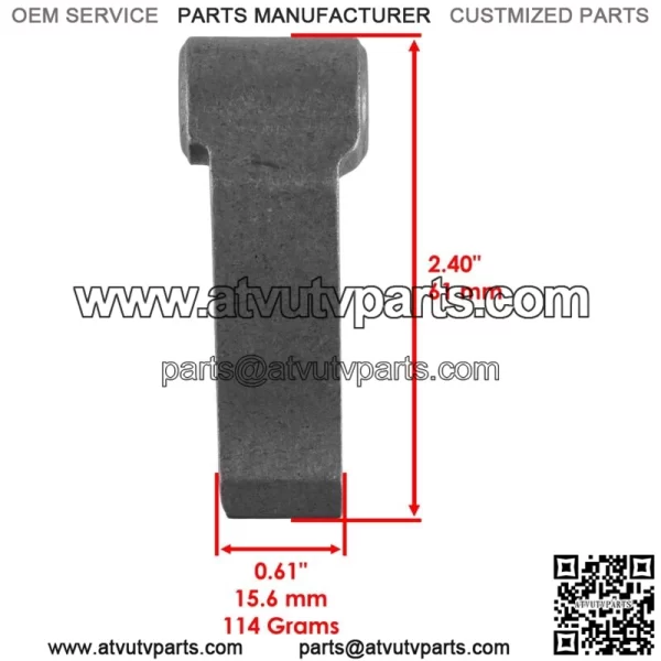 3x Clutch Weight for Polaris Ranger 1000 NSTR 49/50S FACTORY CHOICE 2019 1323565 (For: Polaris) - Image 2