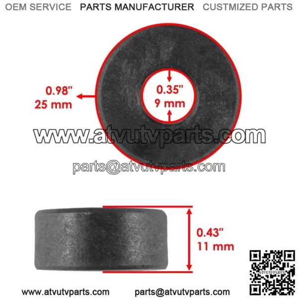 2X Secondary Clutch Rollers for Polaris Sportsman ACE 570 2015 - Image 2