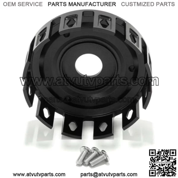 For Yamaha YFZ450 07-09 Aluminum Billet Clutch Kit Clutch Basket Plates Springs - Image 2