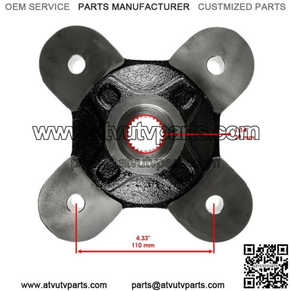 Front or Rear Wheel Hub for Polaris 5141353-067 Left Right Wheel Hub - Image 2