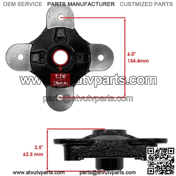 Rear Right Or Left Wheel Hub For Polaris SPORTSMAN XP 1000 2019-2022 (For: Polaris) - Image 2