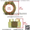 Rear Wheel Hub Kit For Polaris Ranger 1000 Diesel 2016-2018 (For: Polaris) - Image 5