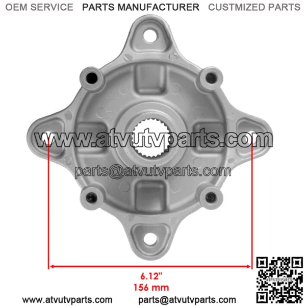 Rear Wheel Axle Hub for Polaris Sportsman 800 4X4  EFI 2007 2008 2009 2010-2015 (For: Polaris Sportsman 800) - Image 2