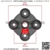 4x Rear L/R Wheel Hub w/ Hardware for Polaris Sportsman 570 2008 NEW - Image 2