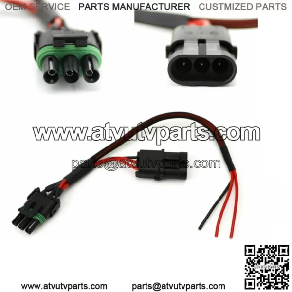 Can-Am Maverick X3 Tail Light Power Harness Quick Harness Whip light Chase Bar - Image 2