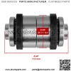 Front Differential OST Output Hub For Polaris Ranger 800 6x6 2011-2016 (For: Polaris Sportsman 570) - Image 3