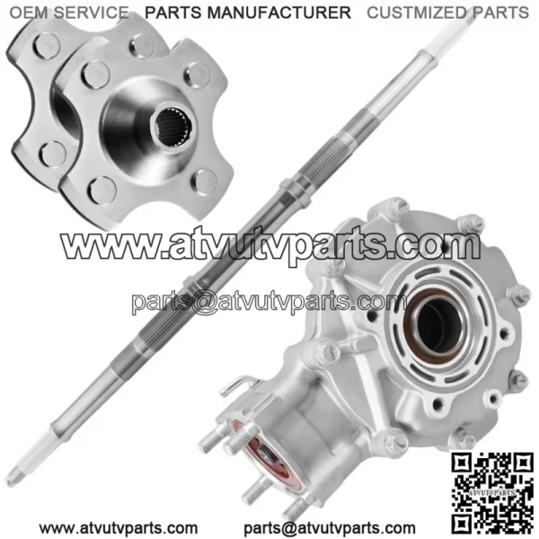 Honda Rear Differential, Axle & Wheel Hubs Kit TRX300FW Fourtrax 300 1988-1995 (For: Honda) - Image 2