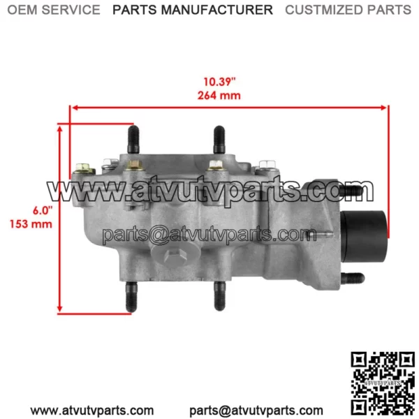 Complete Rear Differential Diff For Honda Fourtrax Foreman TRX400FW 1995-2001 (For: Honda FourTrax Foreman 400) - Image 3