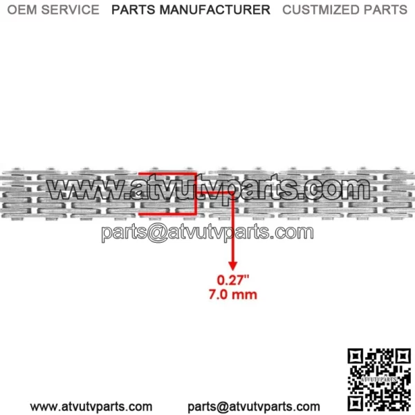 Camshaft Timing Chain w/ Gear Fits Polaris General 1000 / 4 1000 2016 - 2020 (For: Polaris) - Image 2