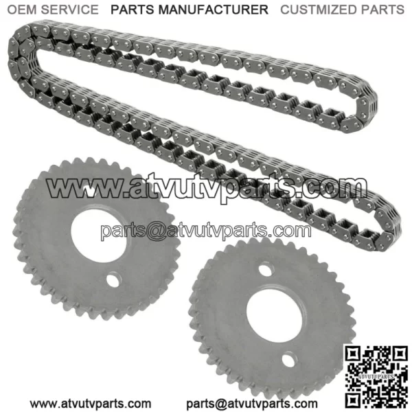 Fits Polaris RZR 4 900 / RZR 900 2014 Camshaft Cam Timing Chain w/ Sprockets (For: Polaris)