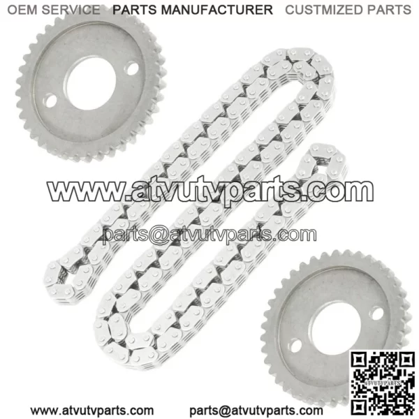 Camshaft Timing Chain w/ Gear Sprocket Fits Polaris Sportsman 570 2014 - 2017 (For: Polaris)