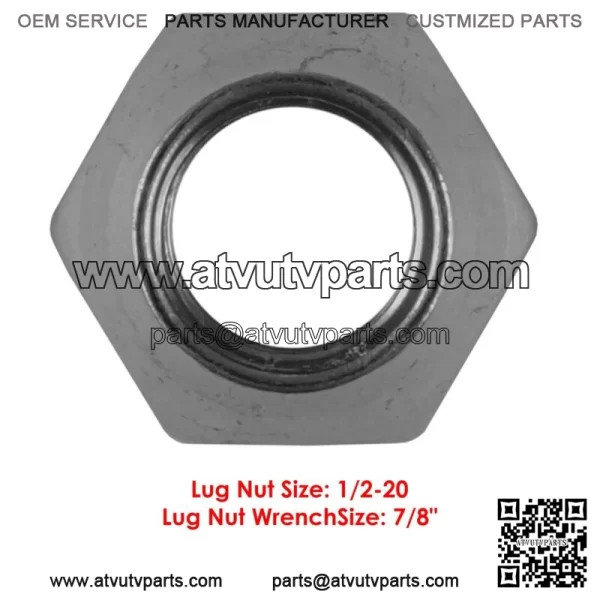 4x Rear Wheel Lug Nut For Polaris Magnum 425 2x4 4x4 6x6 1995-1997 1/2-20 - Image 2