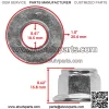 7547334 Steering Suspension Flange Nut For Polaris RZR 900 / RZR XP 4 1000 14-20 - Image 2