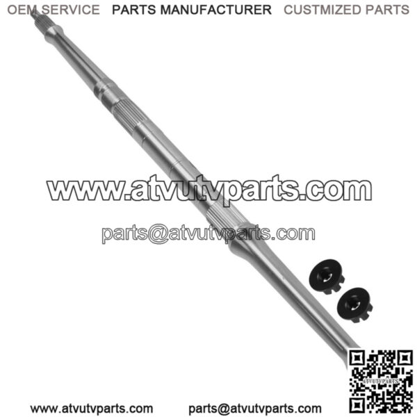 R. Axle Shaft with Nut for Yamaha 5LP-25381-00-00 5LP-25381-10-00 90171-14037-00 - Image 4