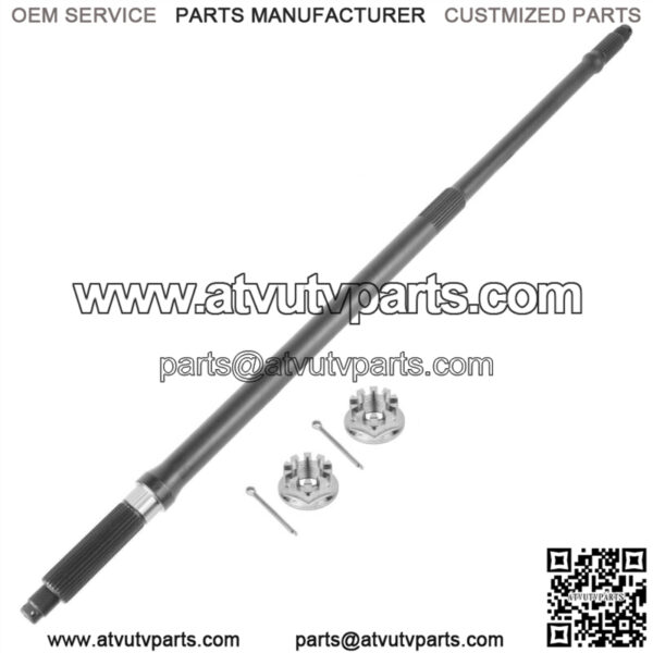 Rear Axle Shaft w/ Nuts fits Honda TRX500FM1 TRX500FM2 Foreman 500 4x4 2014-2019