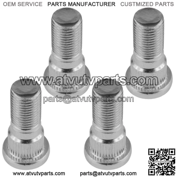 4 Front or Rear Wheel Hub Drum Stud Bolt for Kawasaki Mule 2500 KAF620 C 94-2000 - Image 4