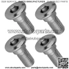 4 Front or Rear Wheel Disc Stud Screw Bolt For Yamaha Rhino 700 YXR700 F 2008-13
